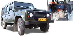 EFP Unit vehicle - Land Rover Defender 110