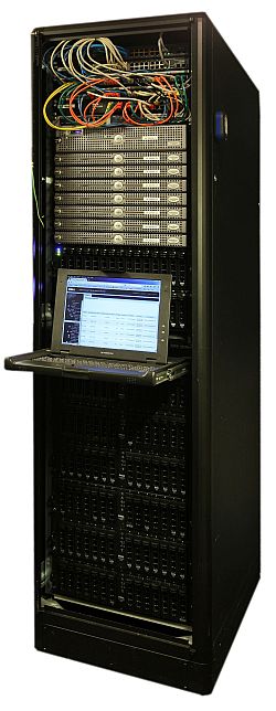 HD-Medianet - server and storage rack