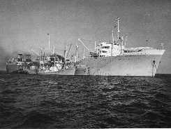 Kosmos III and harpoon vessels (1948/49) photo  Fut Jensen
